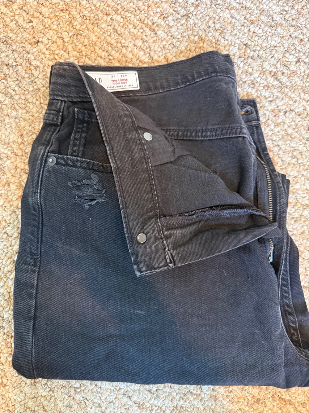 GAP 90’s Loose High Rise Jeans